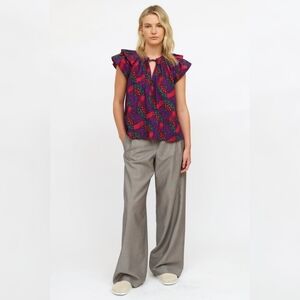 Ulla Johnson Elm Top in Violet